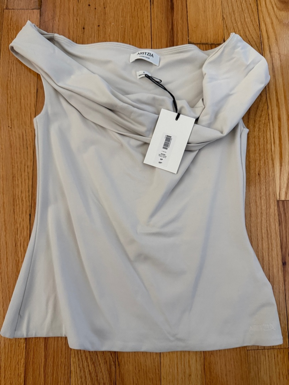 Aritzia Draped Neck Sleeveless Top
